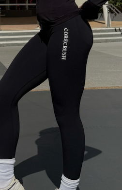 Black Out Babe – V Shape Leggings