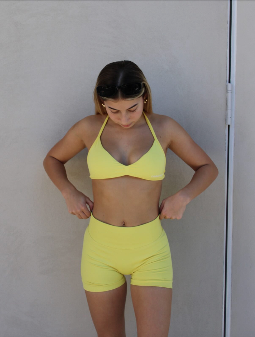 Hotline Hustle - Yellow Shorts