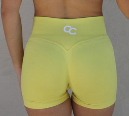 Hotline Hustle - Yellow Shorts