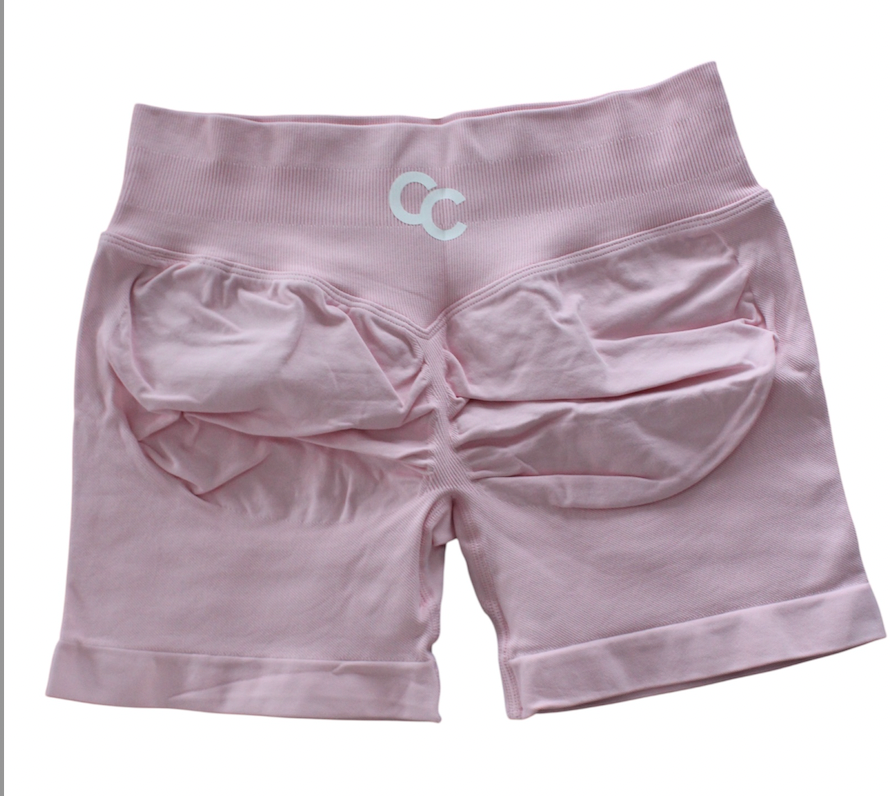 LuxeFlex Shorts - light pink